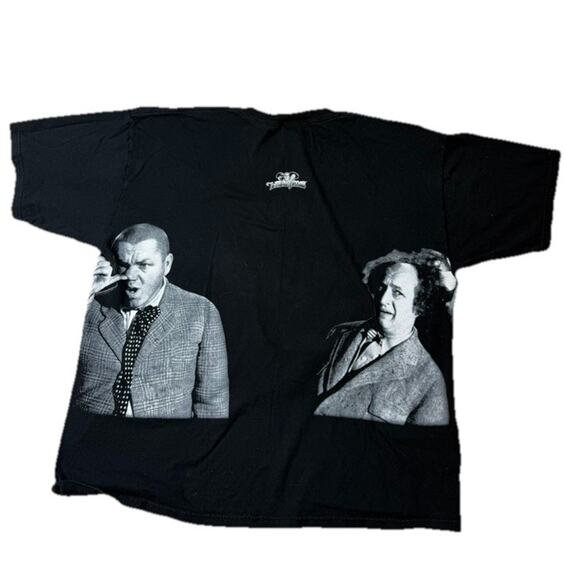 Vintage 90’s The Three Stooges Moe All Over Print Tee Shirt Sz XXL - Picture 3 of 8